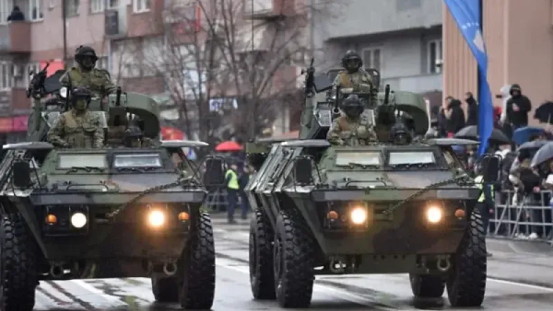 Kosova, militarizasyon kategorisinde 55. sırada yer alıyor