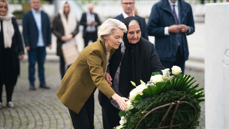 Ursula von der Leyen u Potočarima: EU će zauvijek pamtiti genocid u Srebrenici