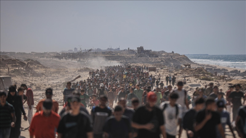 UN reports movement of over 300,000 Gazans from south to north amid ceasefire