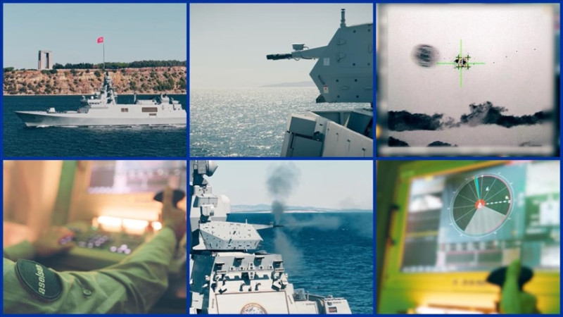 Sistemi turk kundërajror GOKDENIZ kryen me sukses testin e gjuajtjes nga fregata