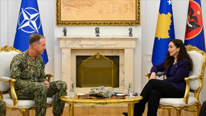 Osmani s komandantom NATO Združenih snaga u Napulju: Zahvalnost Kosova NATO-u i SAD-u