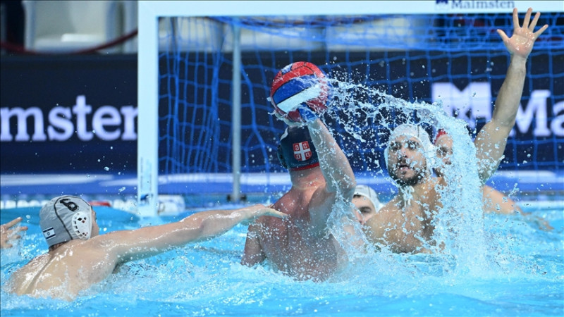 Vaterpolisti Srbije slavili uvjerljivu pobjedu protiv Izraela na Evropskom prvenstvu u Beogradu