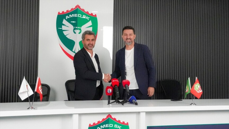Amed Spor Arnavut teknik direktör Besnik Hasi ile anlaştı