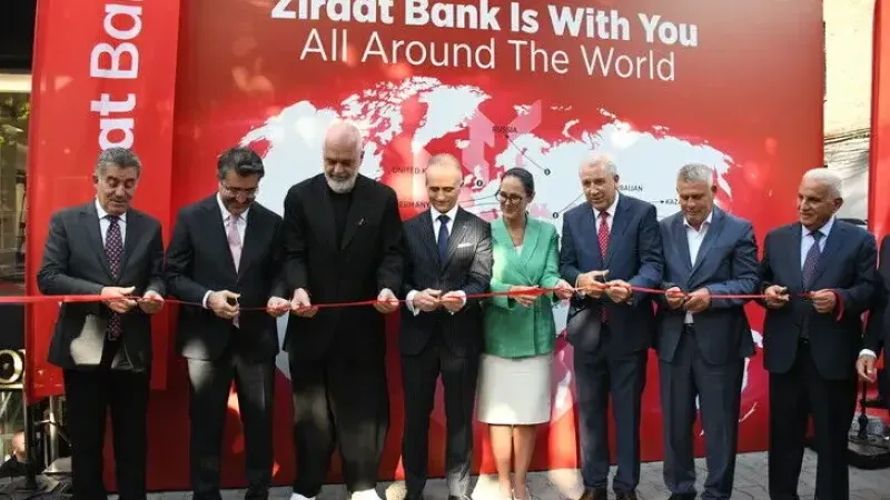 Ziraat Bankası, Arnavutluk’un başkenti Tiran’da yeni şube açtı