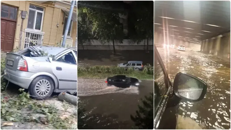 Bulgaristan’da şiddetli fırtına yaşamı olumsuz etkiledi