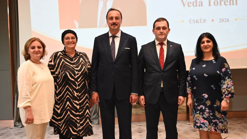 Büyükelçi Ulusoy için veda töreni düzenlendi