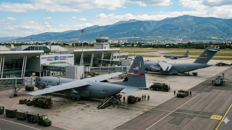 Bulgaristan: ABD’ye ait ilk 2 yakıt ikmal uçağı Bezmer Hava Üssü’ne indi