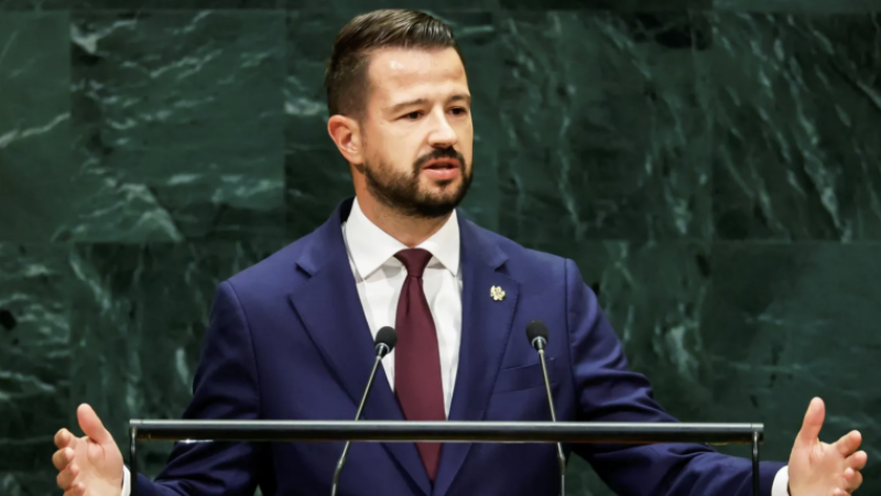 Milatoviç: Karadağ’ın hedefi 2028’de AB üyeliği