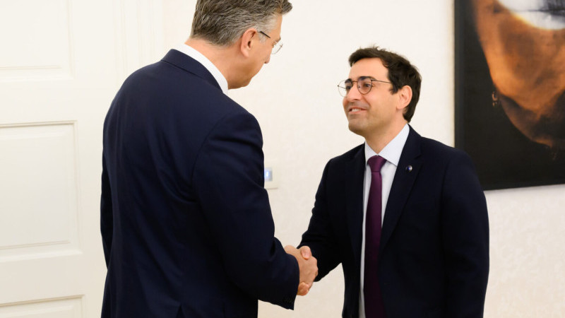 Hırvatistan Başbakanı Plenkovic, AB’nin rekabet gücü ve enerji güvenliğini görüştü