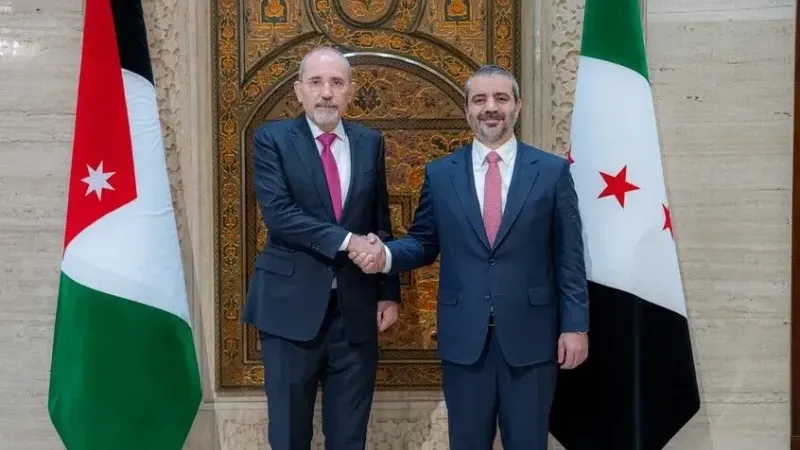 Jordanian, Syrian foreign ministers hold expanded talks in Aqaba